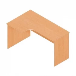 Стол компьютерный угловой Р.РС-14 (левый) Дуб Кронберг