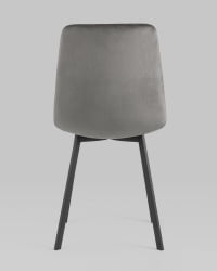 Стул Чиллй велюр Антрацитовый / Chilly