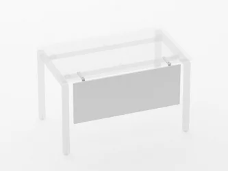 Щит передний Дека 8.10.10 Белый (без крепления) / Deka