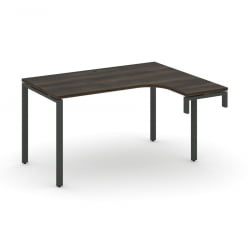 Стол-надставка на опорную тумбу (правый) CОНCЕПТ CН.ОСАН-001(Р) Дуб Мали Черный / CONCEPT CN.OSAN-001(R)