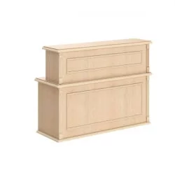 Стойка ресепшен RMS 120 Бук тиара