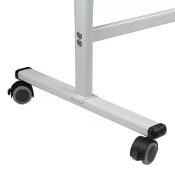 Доска для мела/магнитно-маркерная 2-сторонняя BRAUBERG PREMIUM на стенде 90х120 см Зеленая-белая