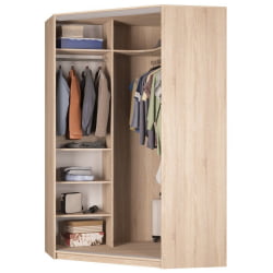 Шкаф-купе ЙА-230х1400-568-3(Венге-Д1Д1) / YA-230х1400-568-3(Венге-D1D1)