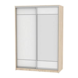 Шкаф-купе Б-220х160х60-2(ДСС-Белый-Д7Д8) / B-220х160х60-2(ДСС-Белый-D7D8)