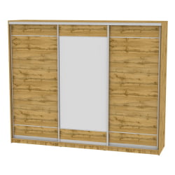 Шкаф-купе B-220х270х60-2(ДВ-D7D8D7)