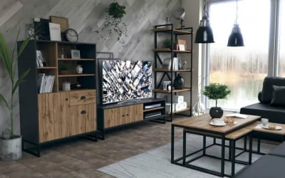 Стол Лофт ЛД.689.090.000 Дуб Вотан