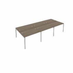 Рабочая станция на 6 раб.места Метал Сйстем Б.СМ-6.2 Вяз/Серый / Metal System