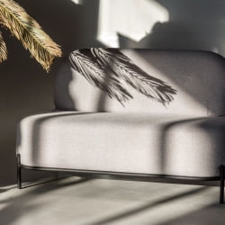 Диван тканевый Gawaii 2-х мест Светл серый