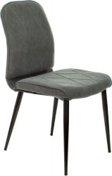 Стулья для кухни Бюрократ КФ-3 Серый Алфа 44 2 шт. / KF-3 Alfa