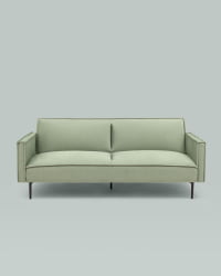 Диван прямой Кассель велюр Светло-салатовый