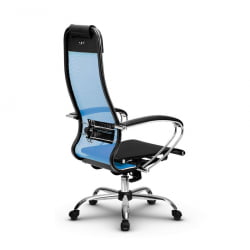 Кресло офисное МЕТТА B 1m 4/K131, Основание 17833 Комплект 2 Васильковое Черное