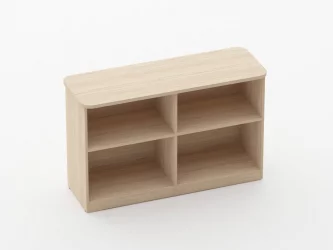 Тумба приставная к столу Glassy 3.18.102 Бук светлый