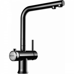 Смеситель Omoikiri Hotaru-Ch-Wh Латунь/Хром/Белый