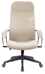 Кресло руководителя Бюрократ CХ-608Фабриc песочный Лигхт-21 / CH-608Fabric Light-21