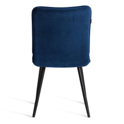Стул обеденный Бари ЛТ, велюр, Блуе (синий), 41х55х89 см / Bari LT, Blue