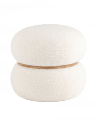 Пуф Полли S Тедди белый