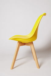 Мягкий стул Eames SC-034 Желтый