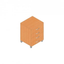 Тумба подкатная Р.Т-4 дуб молочный