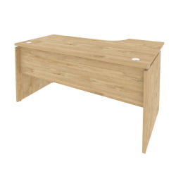 Стол эргономичный левый ОНИКС О.СА-1Л Тиквуд Светлый / ONIX O.SA-1L