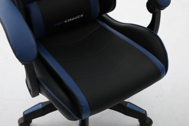 Кресло спортивное TopChairs Shadow черно-синий