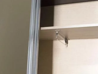 Шкаф купе 2-ух дверный Ольга 10 Ясень шимо светлый Венге