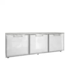 Тумба модульная трехсекционная YALTA LT-TS 3.5L Снежная Патина