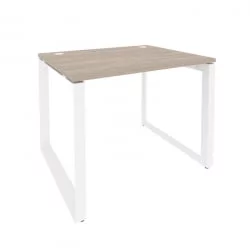 Стол рабочий на О-образном м/к ОНИКС О.МО-СП-1.8 Дуб Аттик/Белый / ONIX O.MO-SP-1.8