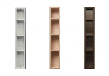 Настенный шкаф Хоп Шелф Стекло Венге