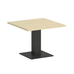 Стол журнальный квадратный HOME OFFICE VR.SP-5-60.2G Клен/Антрацит металл