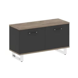 Тумба под оргтехнику SHIFT SK.GR-M Тиквуд Темный/Антрацит