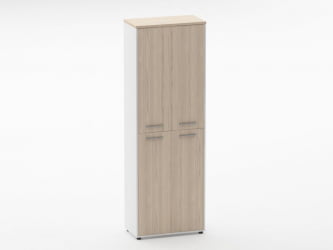 Шкаф 5 широкий закрытый Deka 10.23.161 Туя/Белый