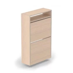 Тумба для обуви 2-х уровневая Дуб молочный