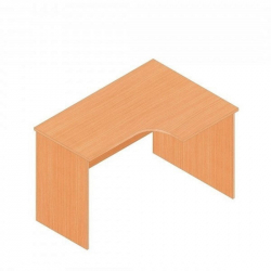 Стол компьютерный угловой Р.РС-12 (правый) Дуб Кронберг