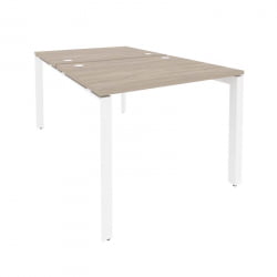 Рабочая станция на П-образном м/к ONIX O.MP-D.RS-2.1.8 Дуб Аттик/Белый