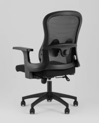 Кресло офисное ТопЧаирс Петал черный / TopChairs Petal