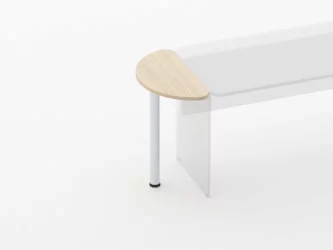 Приставка-полукруг Glassy 2.14 Орех