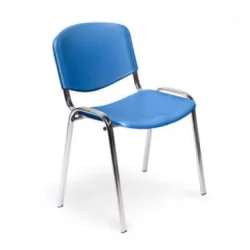 Стул ZP_UP_EChair Rio ИЗО хром пластик синий 573684