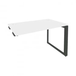 Стол-приставка на О-образном м/к к опорным элементам ONIX O.MO-SPR-2.7 Белый Бриллиант/Антрацит