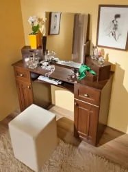 Стол туалетный Sherlock 52 Орех шоколадный (спальня)