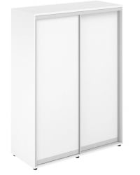 Шкаф-купе высокий Сигма СГ.717.ВХ.ВХ Белый / Sigma SG.717.WH.WH