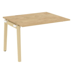 Проходной наборный элемент переговорного стола ONIX WOOD OW.NPRG-2 Тиквуд Светлый/Светлый