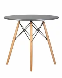 Маленький обеденный стол DOBRIN CHELSEA 80 Темно-серый GR-04