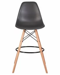 Стул барный ДОБРИН ДСВ БАР Темно-серый ГР-04 / DOBRIN DSW BAR GR-04