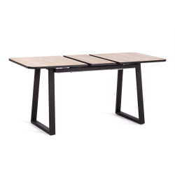 Стол MALTIDO Дуб мореный/черный