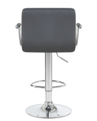 Стул барный DOBRIN KRUGER ARM (серый) 2 шт