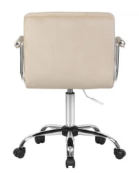 Офисное кресло для персонала ДОБРИН ТЕРРЙ (бежевый велюр (МДЖ9-10)) 2 шт / DOBRIN TERRY (MJ9-10))