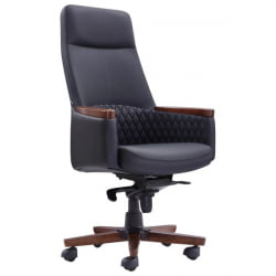 Кресло руководителя ХАВАСАН (ХАВАСАН) Десире ЕКС-771 кожа черное / HAWASAN Desire EX-771