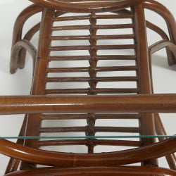 Столик кофейный VENICE 53x46x45 см, coco brown (коричневый кокос)