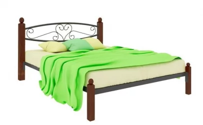 Кровать Каролина Lux 1400х1900 Желтая