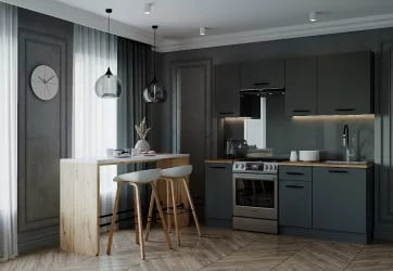 Гарнитур кухонный 2000 Антрацит 2000